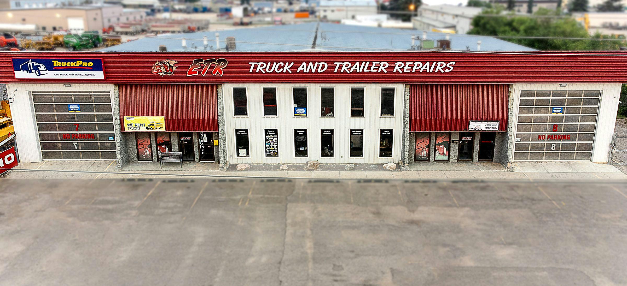 ETR Truck and Trailer Mechanic Facility